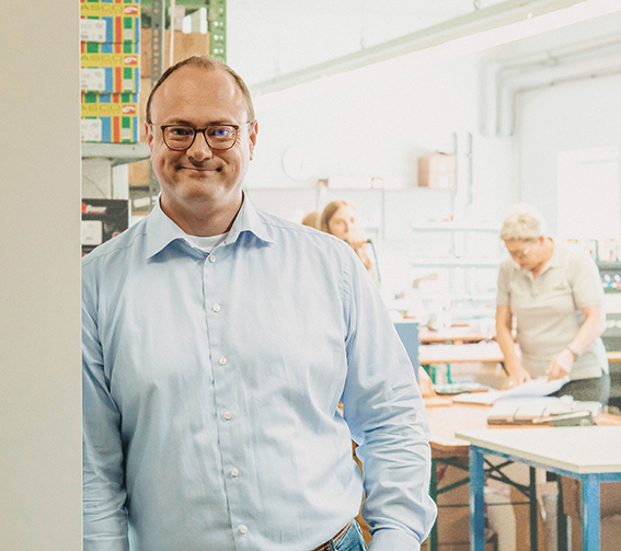 Bild von Matthias Krug in der Produktion